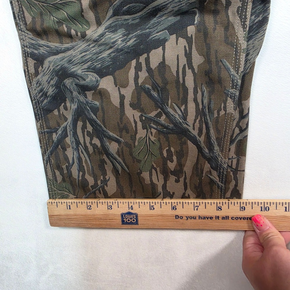 Vintage Carhartt Camo Pants Mens 38x32 Mossy Oak Bottomland USA Hunting RARE - Picture 14 of 16